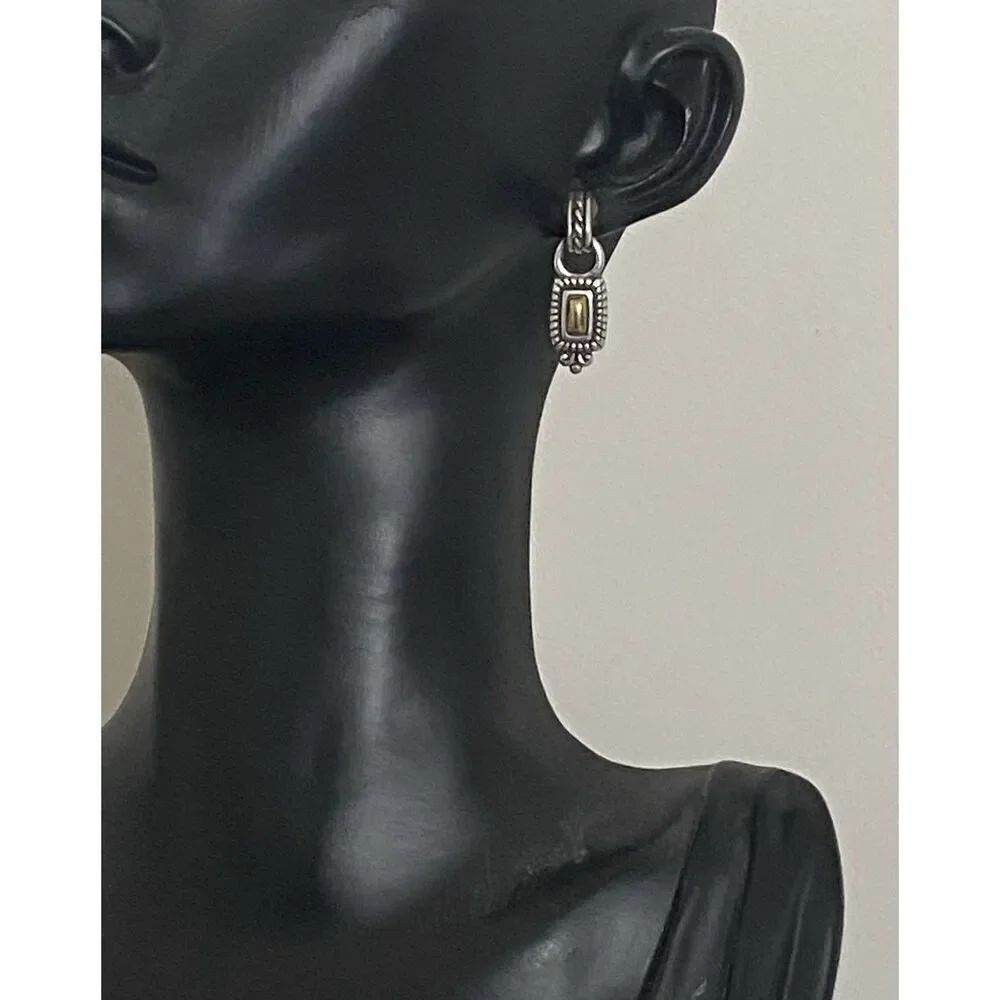 Brighton Beamonte Two-Tone Post Earrings